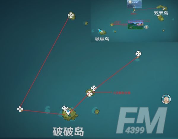 原神破破岛火炬在哪里？破破岛火炬位置坐标大全图片1