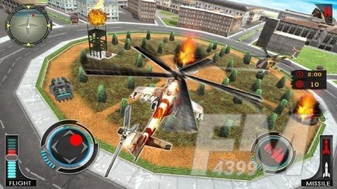 武装直升机机器人