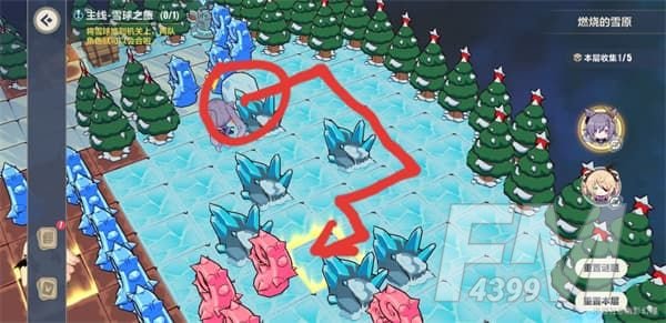 崩坏3燃烧的雪原通关攻略 燃烧的雪原通关流程图文一览图片6