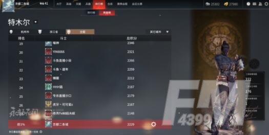 永劫无间特木尔风男装备武器搭配
