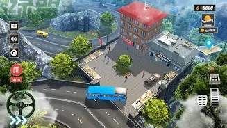 旅游客车巴士公路驾驶