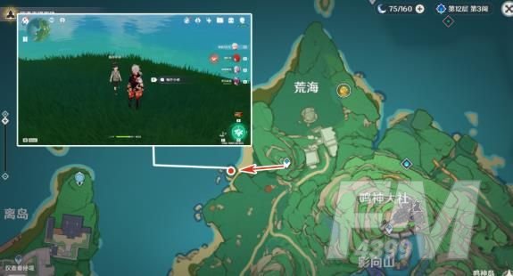 原神鲸井小弟在哪？稻妻鲸井小弟位置一览[多图]图片6
