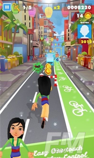 冰公主地铁跑酷