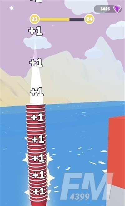 纸杯叠叠跑