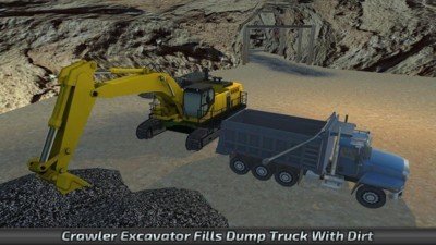 挖掘机卡车截图
