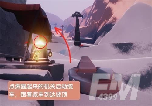 光遇雪隐峰小王子在哪里？小王子季第五个任务雪隐峰位置攻略[多图]图片3