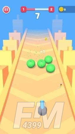 弹跳球跑酷