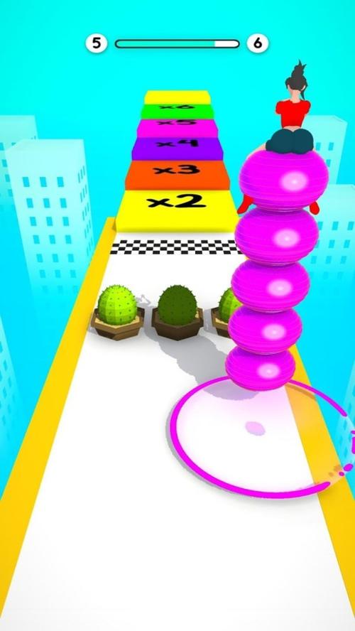 弹跳球跑酷截图