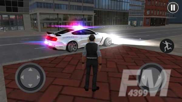 野马警车驾驶