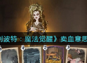 哈利波特魔法觉醒卖血是什么意思 哈利波特魔法觉醒卖血意思解析