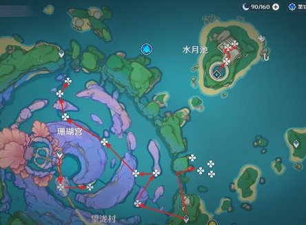 原神珊瑚珍珠在哪 原神珊瑚珍珠全地图位置分享
