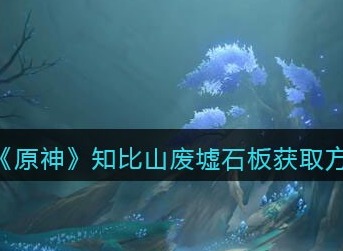原神知比山废墟石板获取方法 原神知比山废墟石板怎么获得