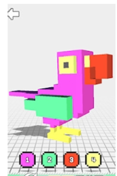 鸟类涂色书3D截图