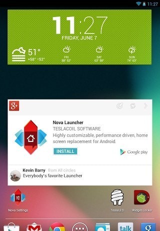 nova桌面启动器截图