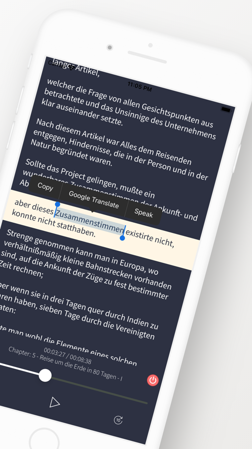 德语阅读和听力app截图