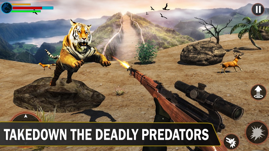 野生动物狩猎冲突截图