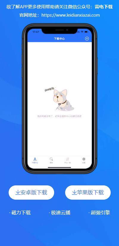 雷电安载器app截图