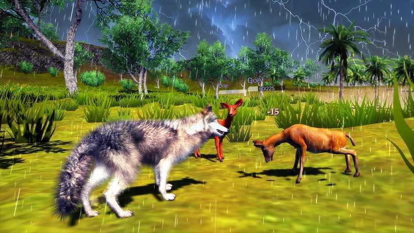狼模拟器游戏截图