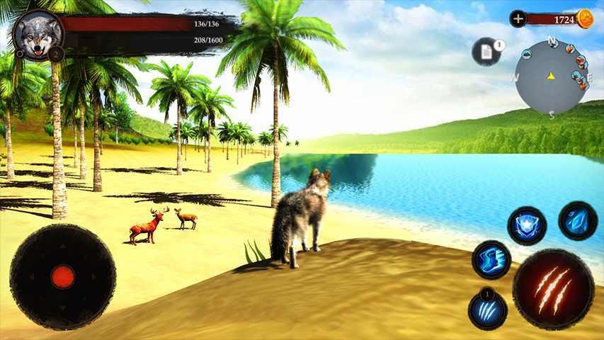 狼模拟器游戏截图