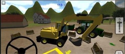 施工沙挖掘机驾驶3D截图