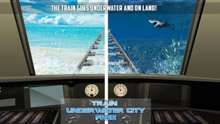 水下城市驾驶火车