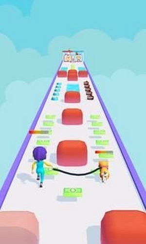 小狗跑步3D