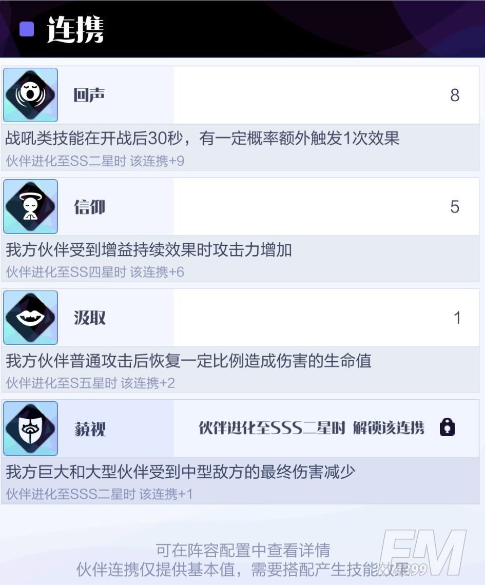 召唤与合成2至臻阵容搭配推荐