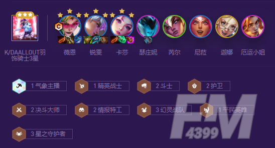 金铲铲之战拼多多VN卡莎阵容攻略