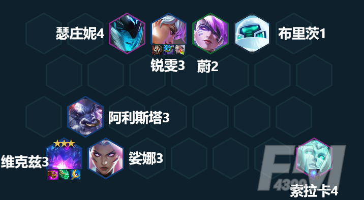 金铲铲之战维克兹主C阵容攻略