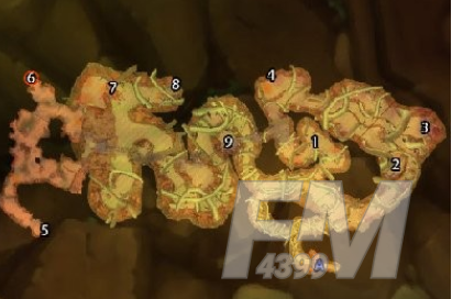 魔兽世界wlk蝙蝠宝宝在哪  wow蝙蝠宝宝刷新以及分布位置一览[多图]图片4