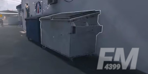 战区2.0海狮岛垃圾箱交货地点位置分享