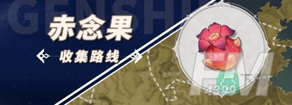 原神赤念果收集路线