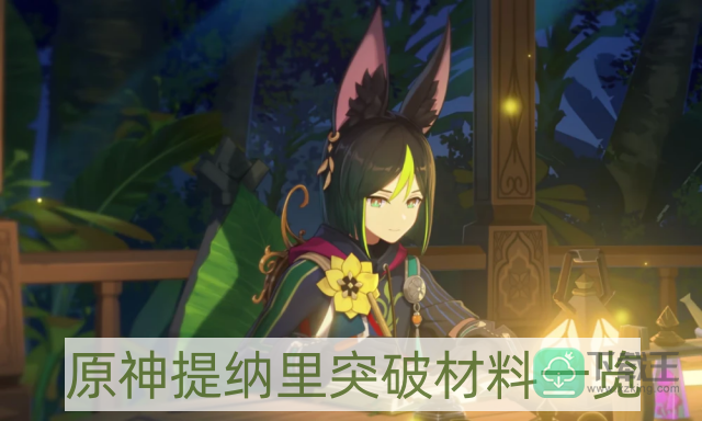 原神提纳里突破材料是什么-提纳里突破材料一览