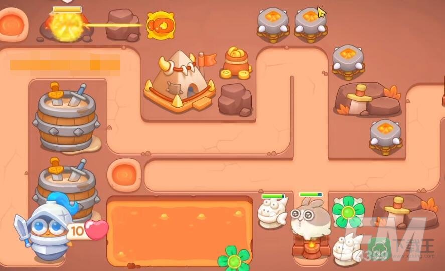 保卫萝卜4饿龙传说第54关怎么过-饿龙传说第五十四关通关攻略