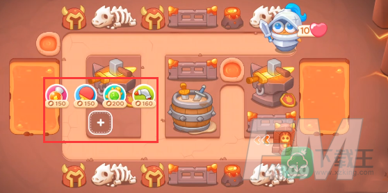 保卫萝卜4饿龙传说第52关怎么过-饿龙传说第五十二关通关攻略