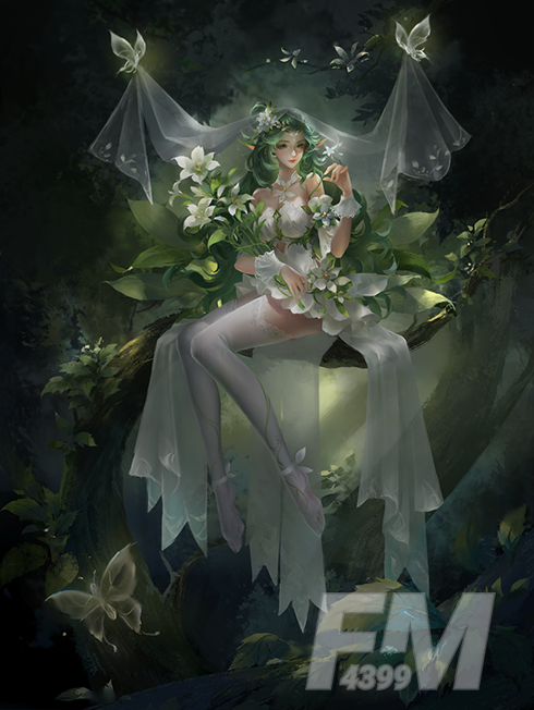 《地下城堡3》情人节踏足美梦之乡，邂逅树灵白色婚纱！