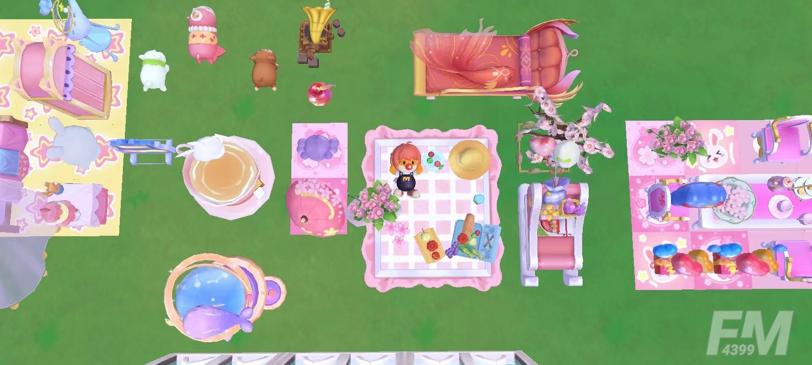 《摩尔庄园》探店家装，今天就要浪漫满屋！