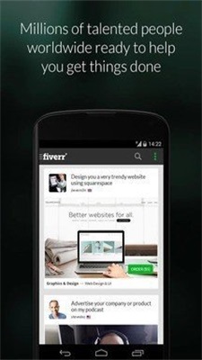 fiverr兼职截图