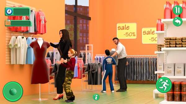 超级市场购物模拟