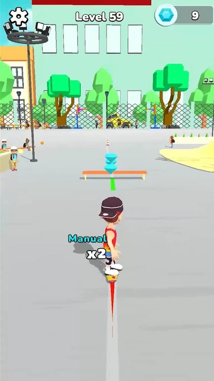 3d英式滑板