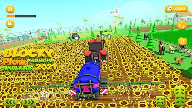 块状耕作拖拉机模拟器