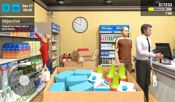 超市管理模拟器怎么玩