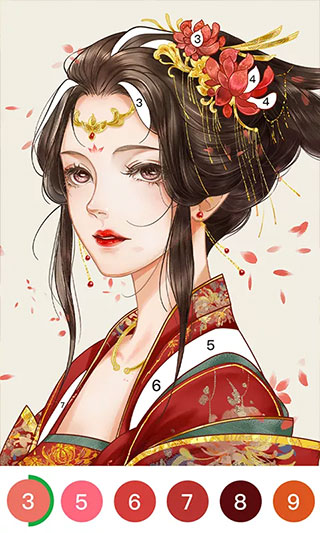 数字填色游戏