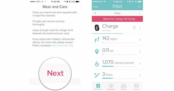 Fitbit手环app