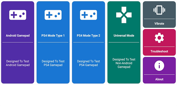 GamePad Tester