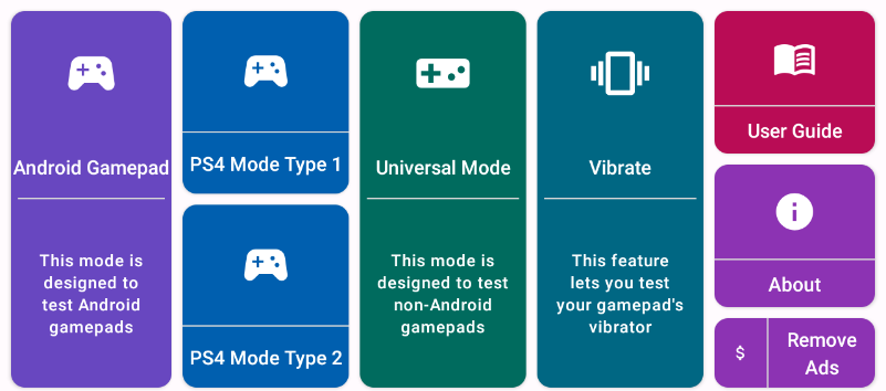 GamePad Tester