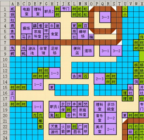 口袋学院物语3经典布局