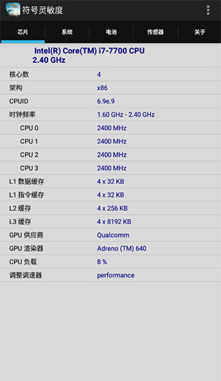 符号灵敏度生成器